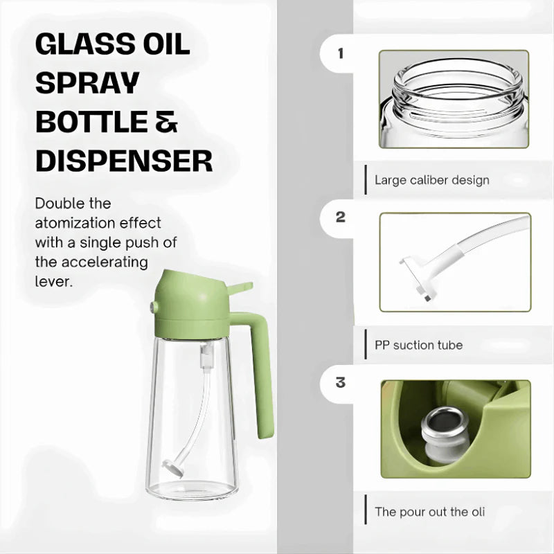 2-in-1 Leakproof Oil Dispenser Bottle (500ML)