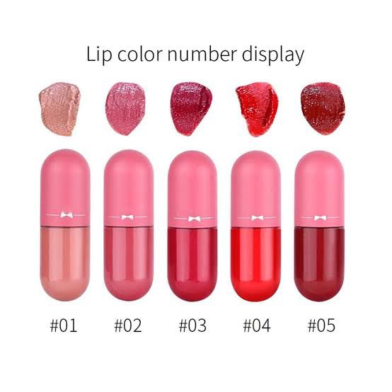 KS-ONE 5 In 1 Fit Colors Mini Capsule Lip Gloss Set