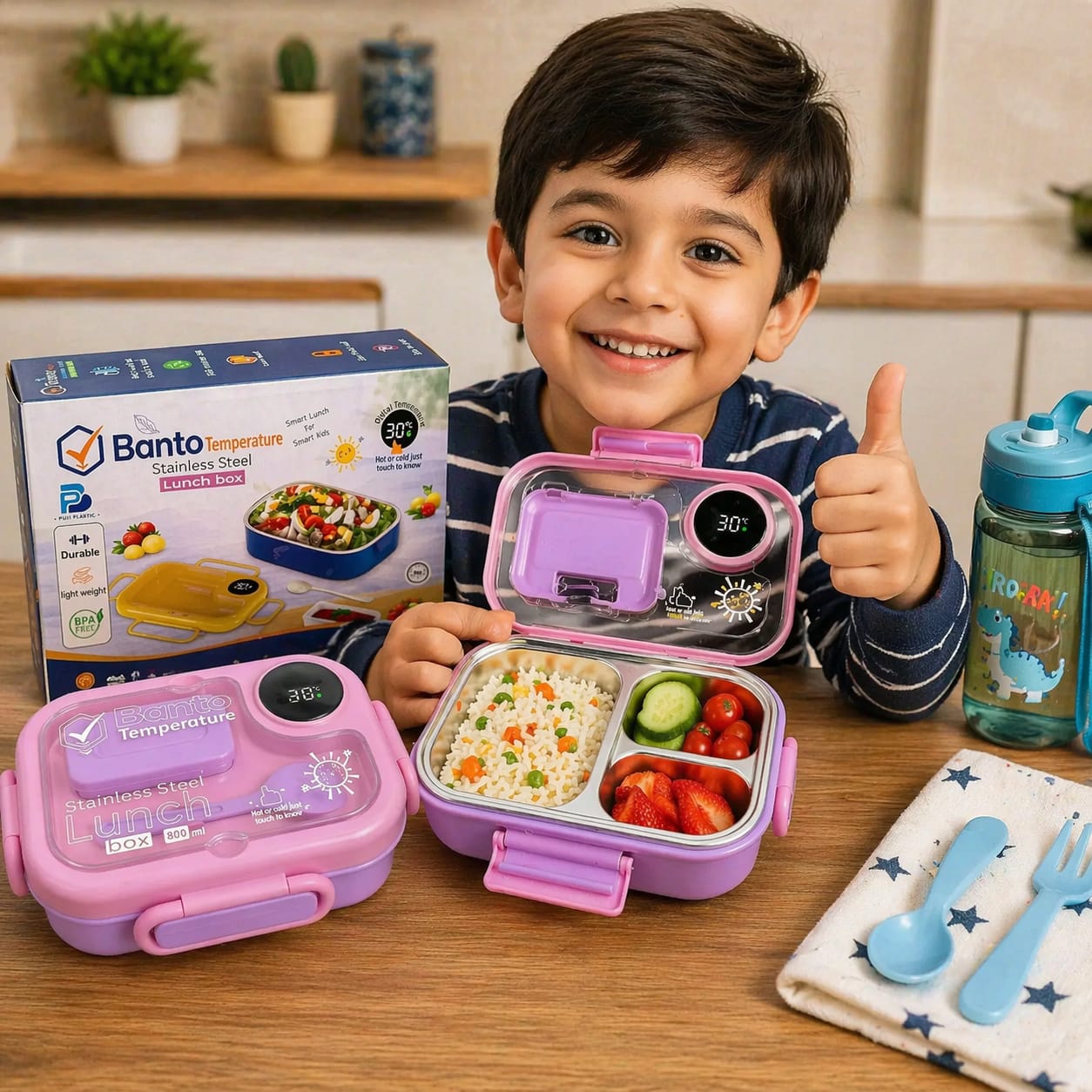Bento Temperature Lunch Box