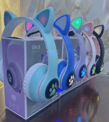 STN-28 Cat Ear Wireless Headphones