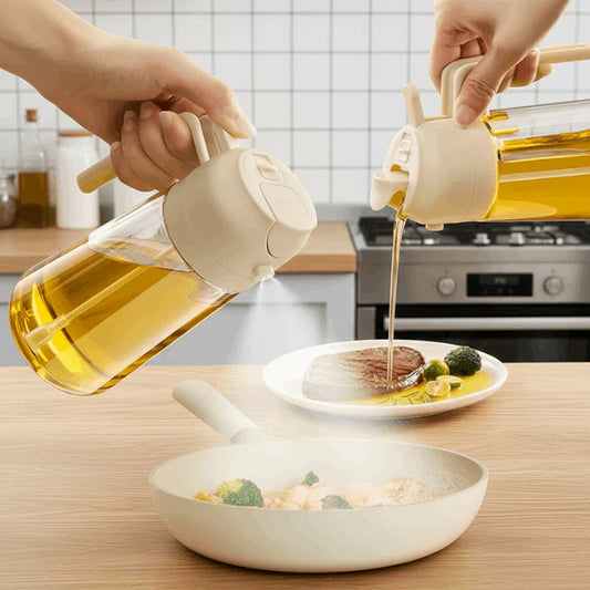 2-in-1 Leakproof Oil Dispenser Bottle (500ML)