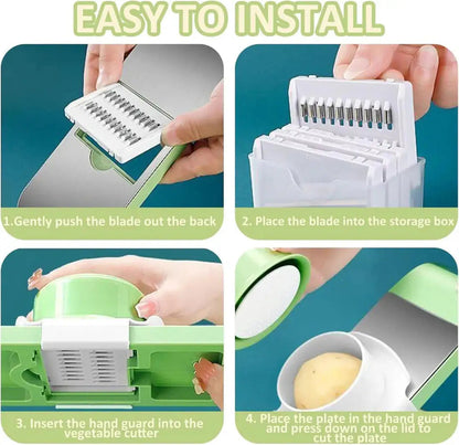 5-in-1 Smart Vegetable Cutter