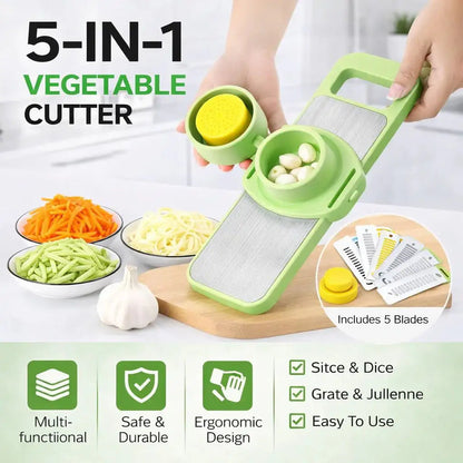 5-in-1 Smart Vegetable Cutter