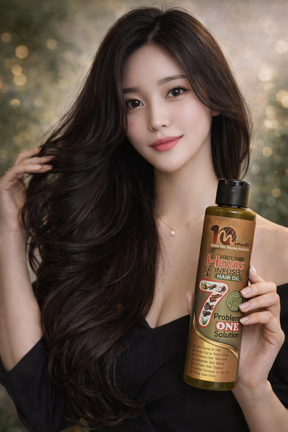 43 Herbs Infused Hair Oil – 200ml