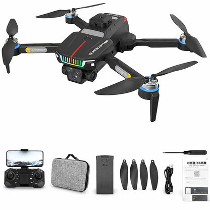 J6 P Intelligent Aerial Drone With Triple Camera And LCD Remote