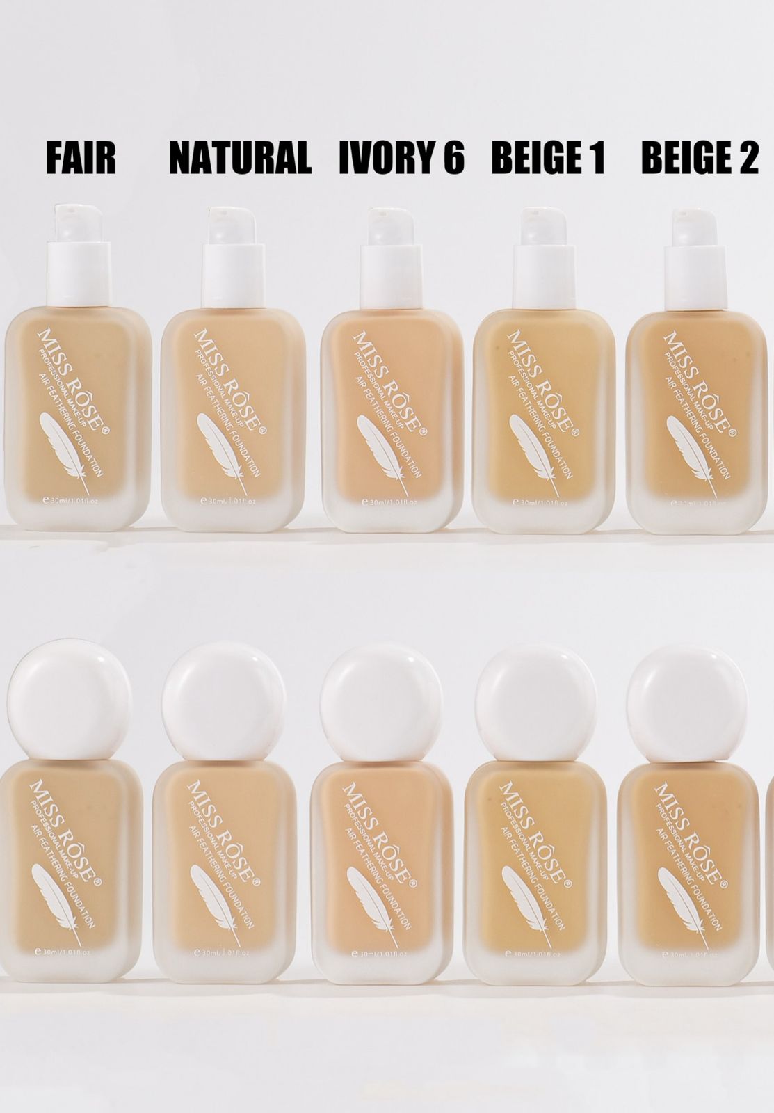 Miss Rose Air Feathering Liquid Foundation