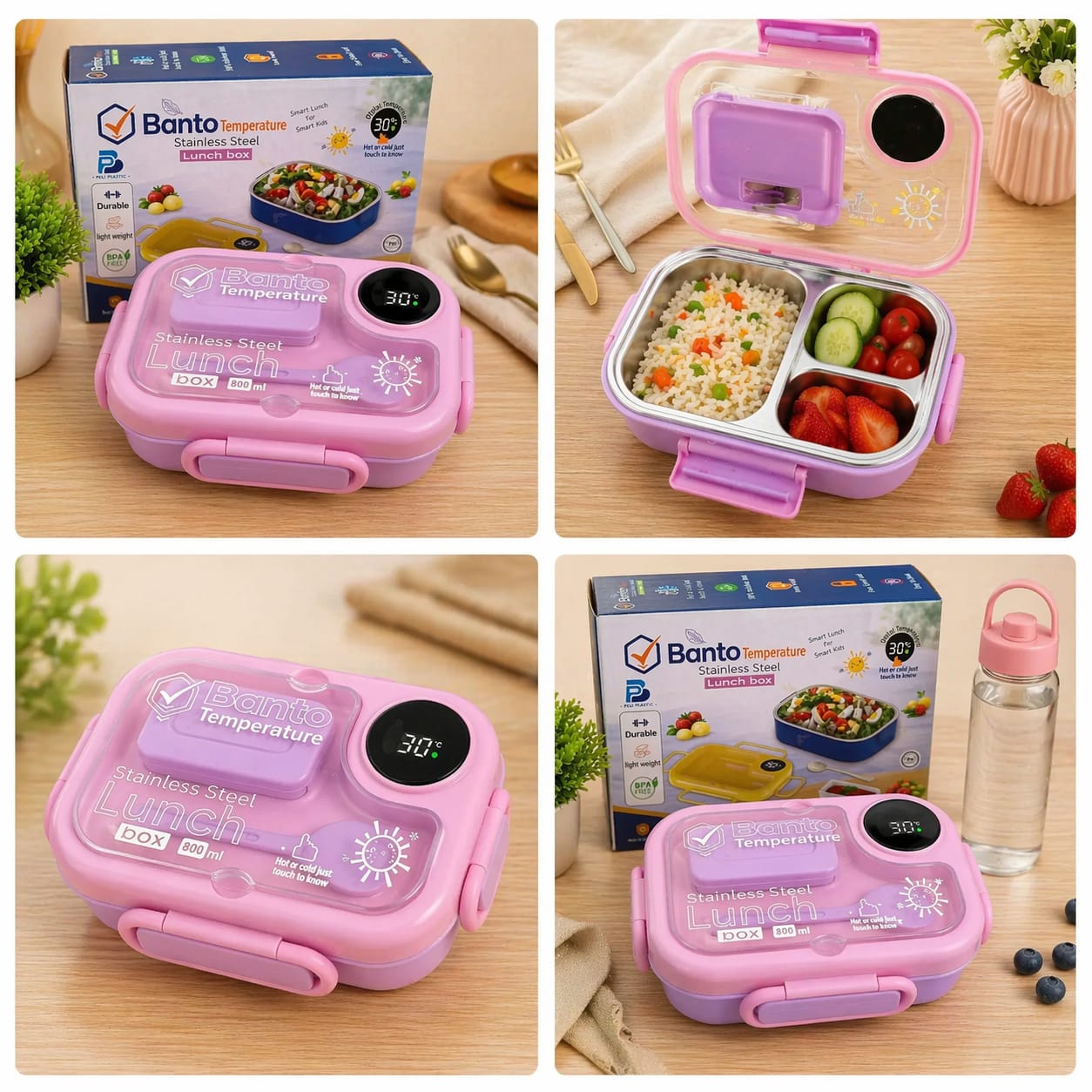 Bento Temperature Lunch Box