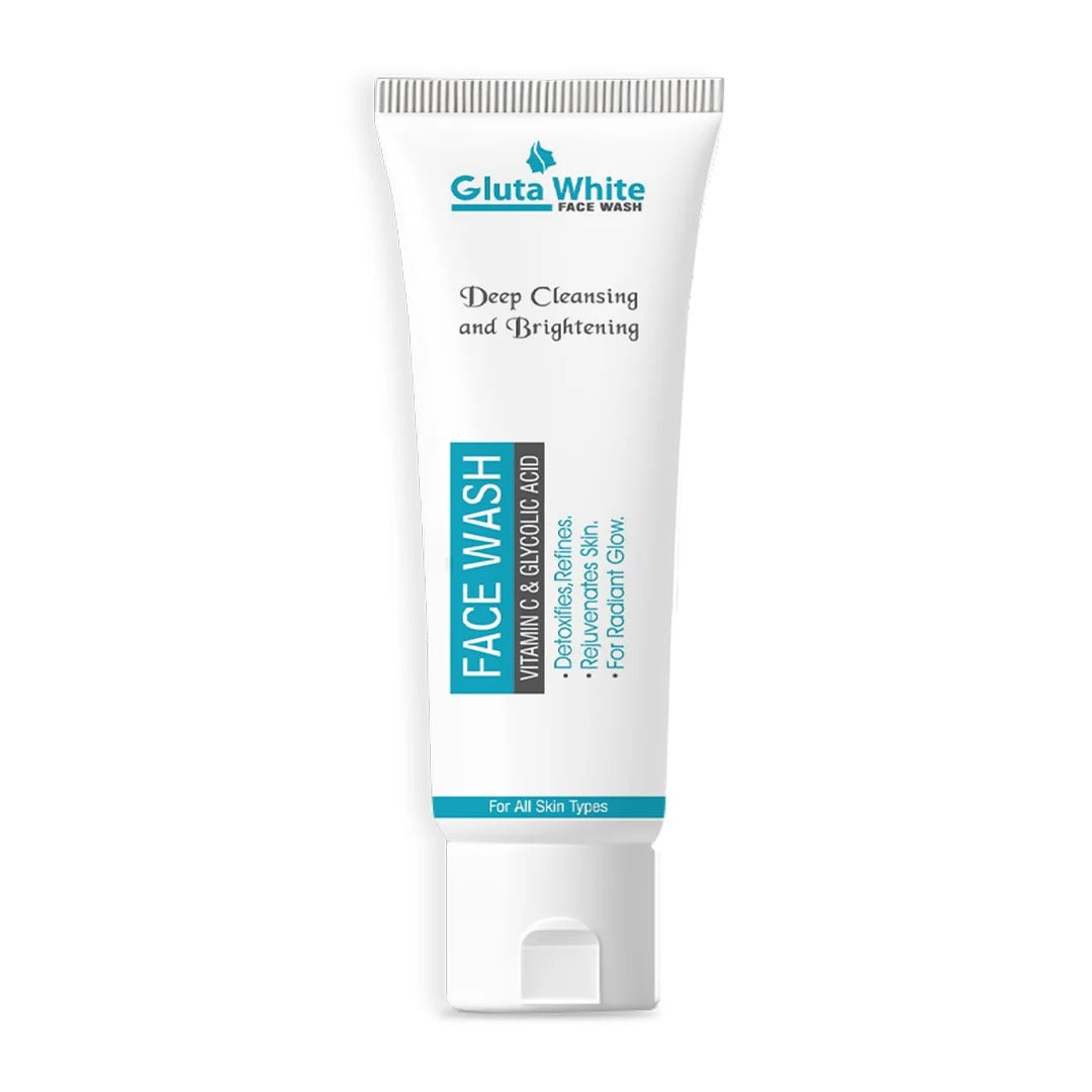Gluta White Cream Tube & Face Wash Deal