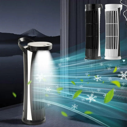 USB Desk Cooling Fan with LED Lights