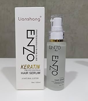 Enzo Keratin Hair Serum For Professional Hair Care